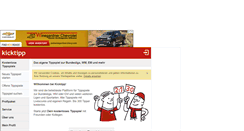 Desktop Screenshot of kicktipp.de